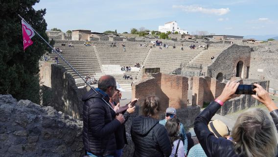 From Rome: Day Trip to Pompeii with Tickets