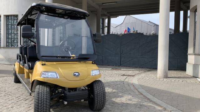 Krakow: Chuyến tham quan xe điện sân golf Kazimierz & Schindler's Factory