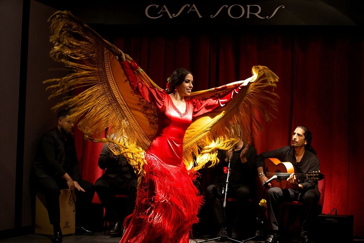 Flamenco Casa Sors & Guitar Museum with Optional Drink or Dinner