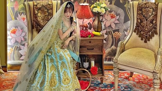 深圳：泰紗殿·異域換裝下午茶【泰國+印度+俄國公主+簪花+西域+部落+人魚+哈尼公主 化妝造型，攝影服務】#