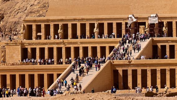 룩소르 일일투어 - 왕들의 계곡, 하트셉수트 신전, 멤논의 거상 관광