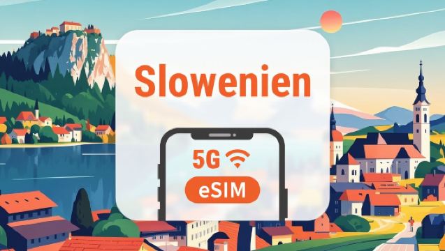 Slovenien 5G eSIM | Dobbelt netværksdækning | Understøtter ChatGPT & TikTok | Valgfri pakke på 1-30 dage | Køb og brug med det samme | QR-kode