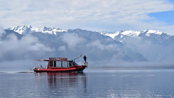 Franz Josef Glacier: Chuyến du thuyền ngắm cảnh 2 giờ trên Hồ Mapourika