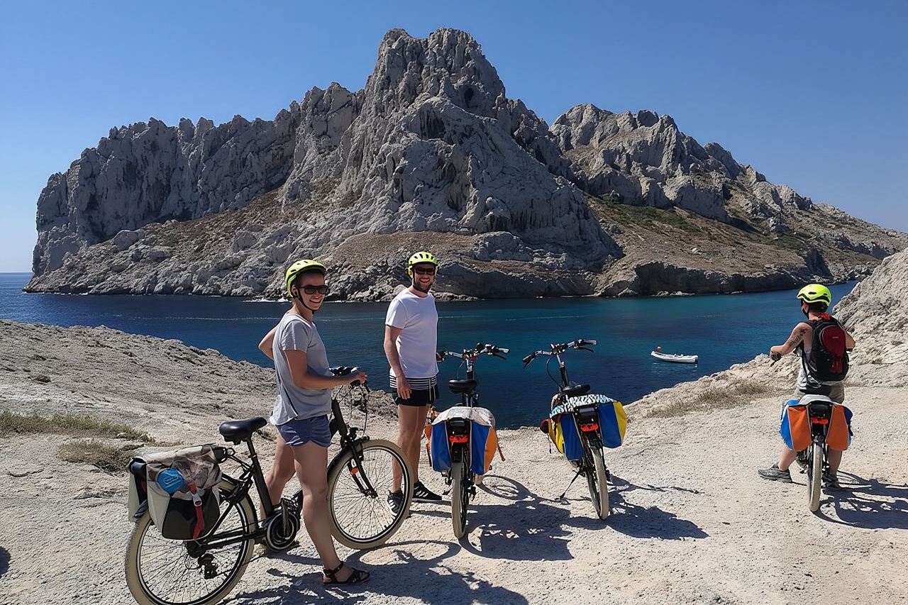Tour in bici elettrica alle Calanques da Marsiglia