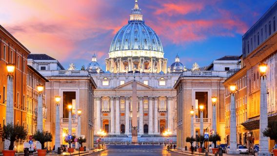 Vatican, Colosseum, Roman Forum & St. Peter's Basilica: Entry + Public Transport