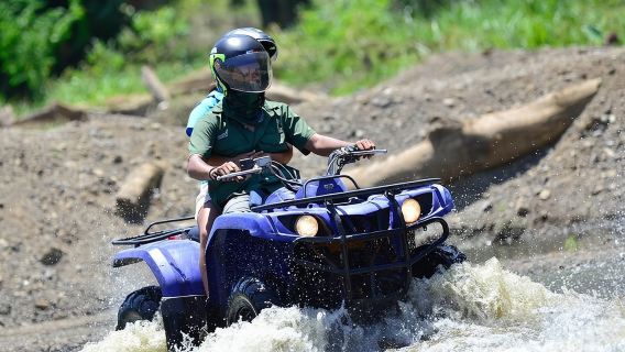Private ATV Tour from San Jose Enjoy jungle, Beach, River Paths and Ocean Views