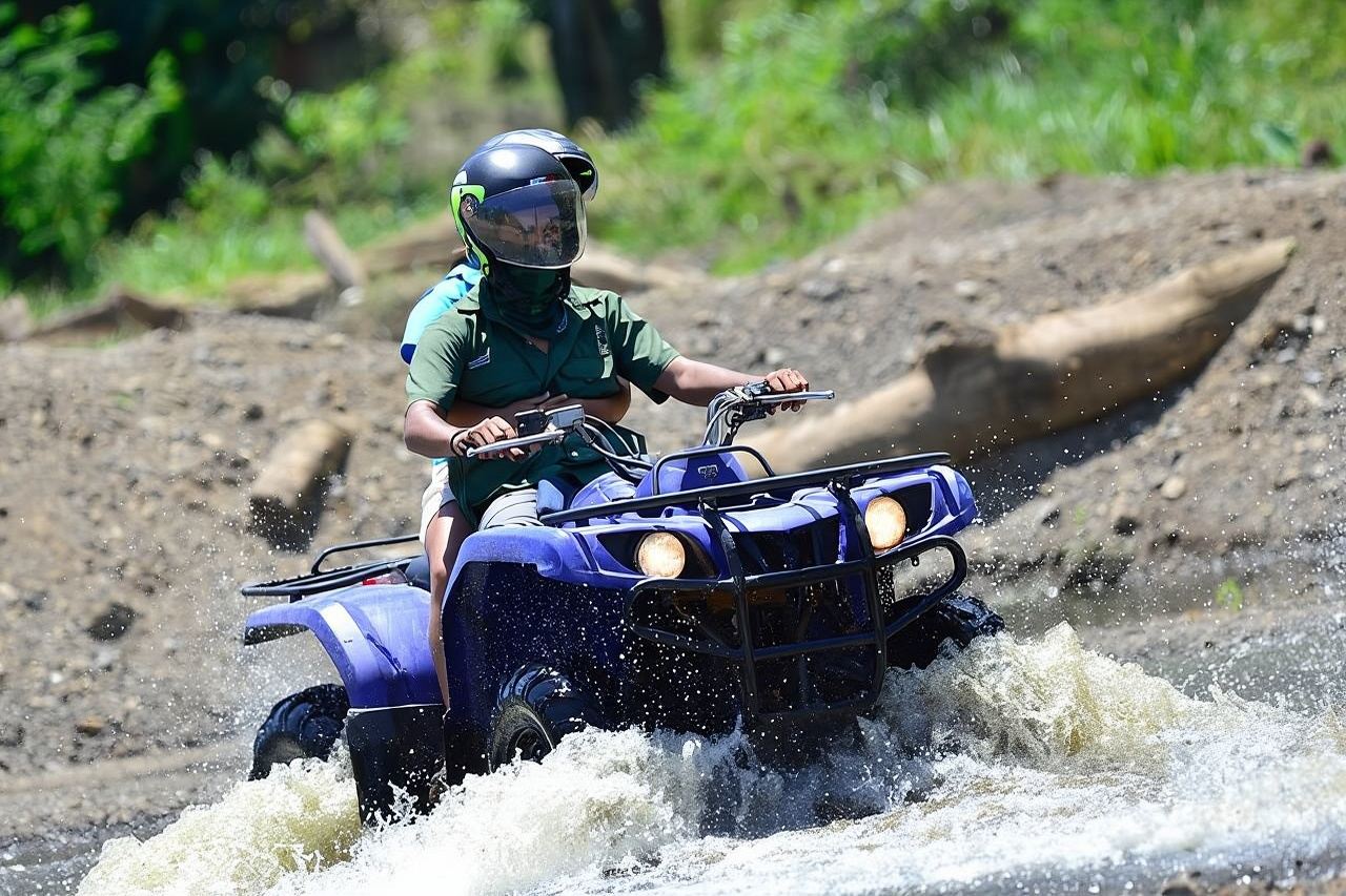 Private ATV Tour from San Jose Enjoy jungle, Beach, River Paths and Ocean Views