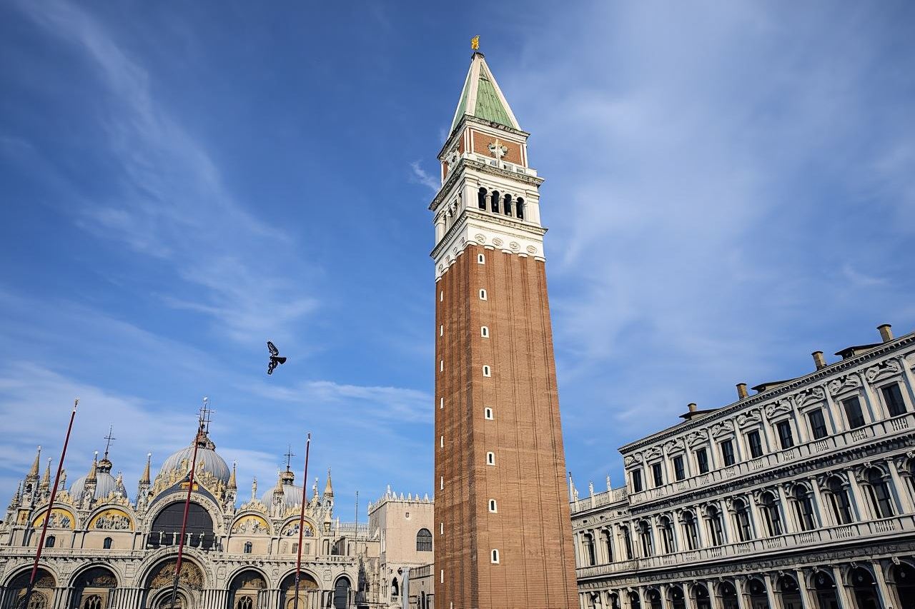 Private tour of Venice highlights with skip-the-line ticket to St. Mark's Bell Tower