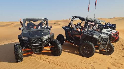 Dubai Morning Buggy Dunes Safari with Sandboarding & Camel Ride Day Tours 1
