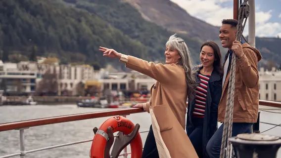 Queenstown: TSS Earnslaw-Kreuzfahrt auf dem Lake Whakatipu