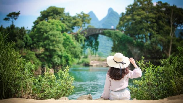 陽朔遇龍河漂流+銀子岩+世外桃源+十里畫廊【7人團丨私家團】