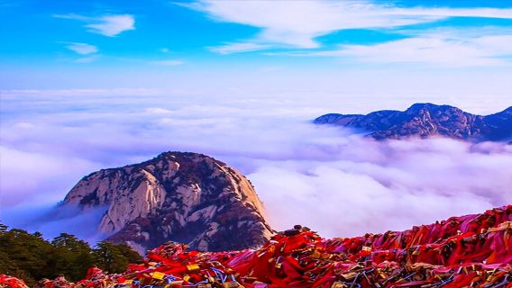 陝西華山一日遊【三環內接早​​+登山禮包+可選免排隊+可選小團】