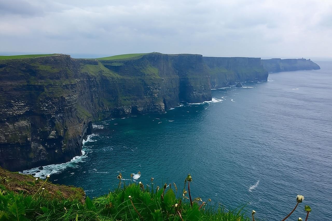 Tagesausflug zu den Cliffs of Moher und dem Burren mit einem 2-stündigen Aufenthalt an den Klippen