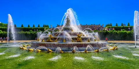 法國巴黎+凡爾賽宮+凡爾賽宮花園+楓丹白露宮一日遊