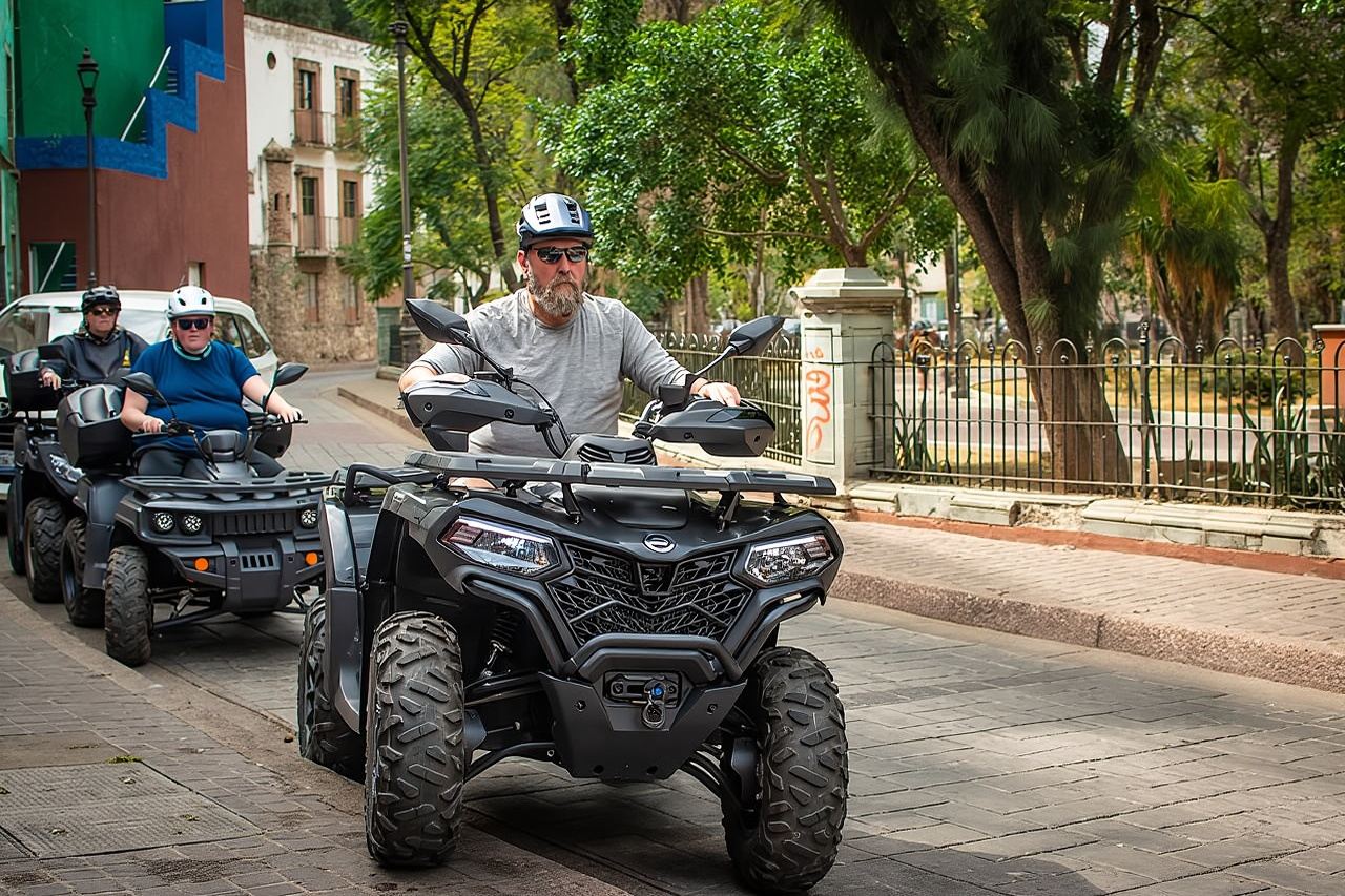 Quad attraverso la città di Guanajuato