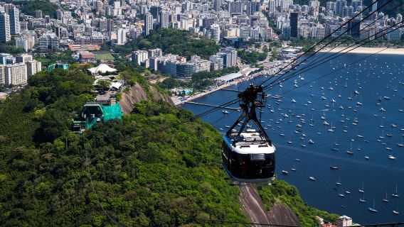 1-day tour of Christ the Redeemer + Sugarloaf Mountain + Selarón Steps + Sambadrome in Rio de Janeiro, Brazil