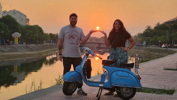 ทัวร์ชิมอาหารยามพระอาทิตย์ตกดินที่ฮอยอัน - ตลาดกลางคืน - ถนนโคมไฟ