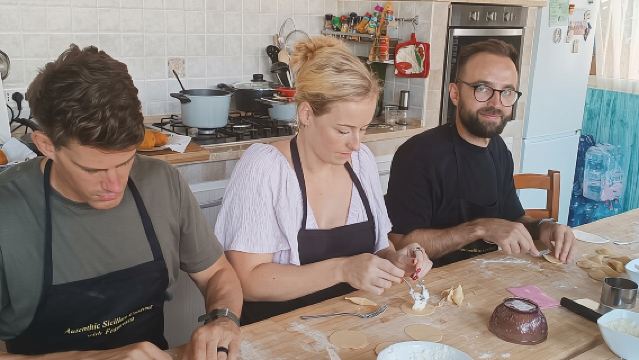 Fresh pasta and tiramisù class in Palermo