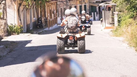 Agios Gordios: Corfu ATV Quad Tour with Lunch at Pink Palace