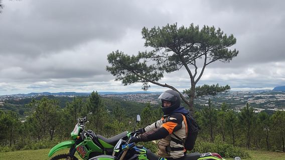 Tour guidato in moto da cross negli altopiani di Dalat