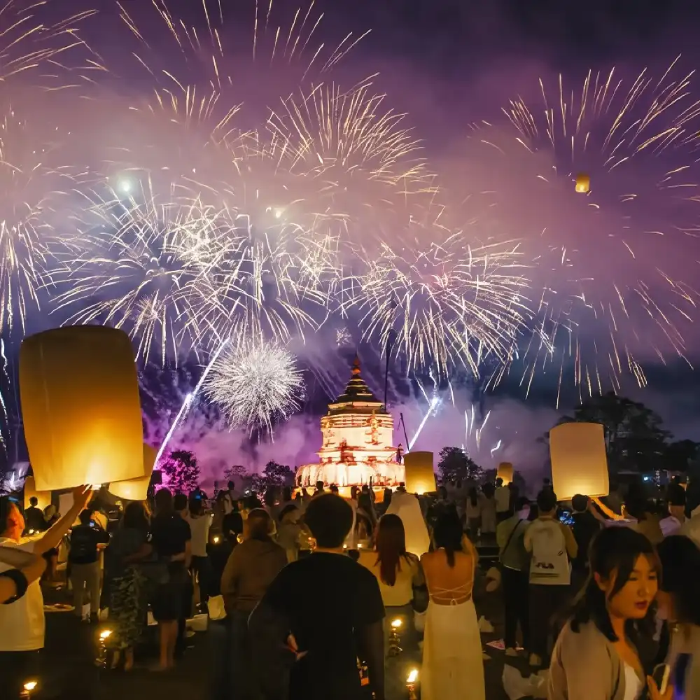 公式会場】2026年チェンマイCADカウントダウン花火ショー｜CAD花火