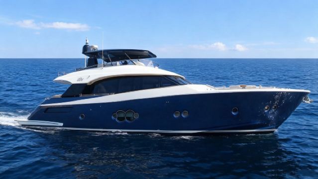 【香港遊艇租賃】香港76呎意大利進口西式豪華遊艇包船夜遊維港出海海釣