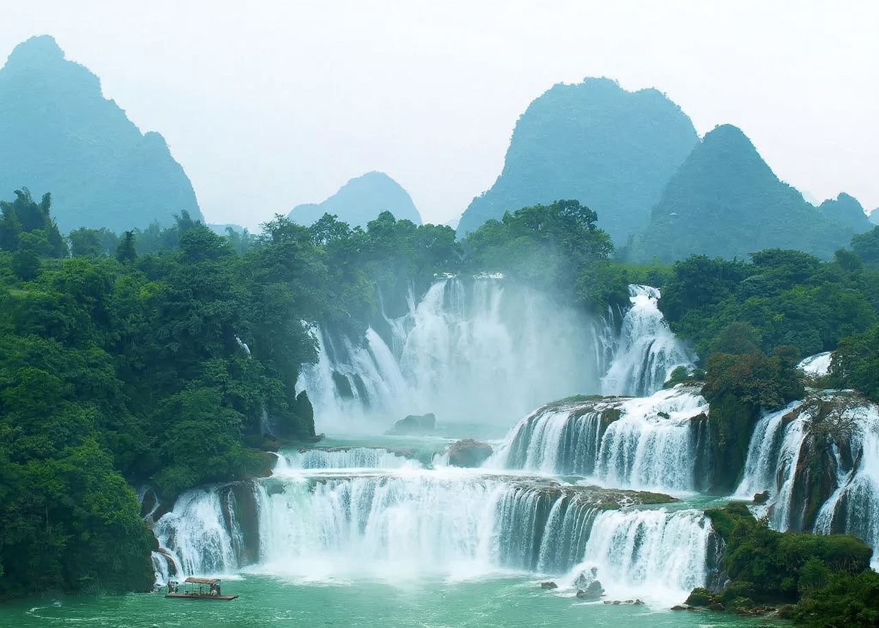 【接駁車|商務車】崇左德天跨國瀑布景區+明仕田園