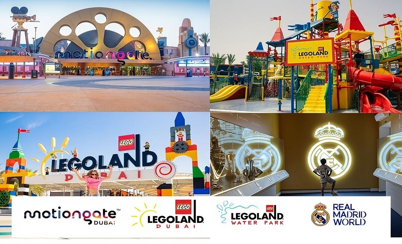 ดูไบ พาร์ค แอนด์ รีสอร์ท Motion Gate - LEGOLAND - สวนน้ำ LEGOLAND - เรอัล มาดริด - ข้อเสนอ Riverland