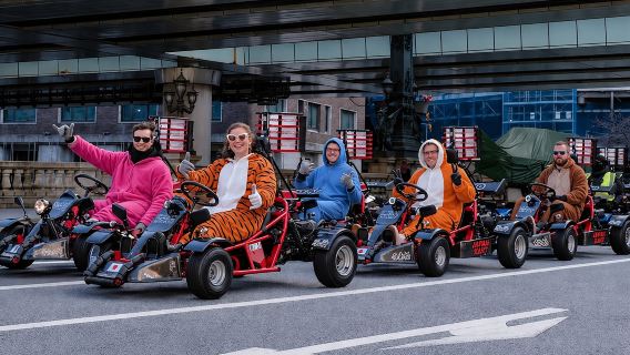 Tokio Go-Kart Aktivität durch WJS Ginza & Bucht von Tokio (Führerschein erforderlich)