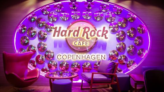 Hard Rock Cafe Copenhagen with Set Menu for Lunch or Dinner