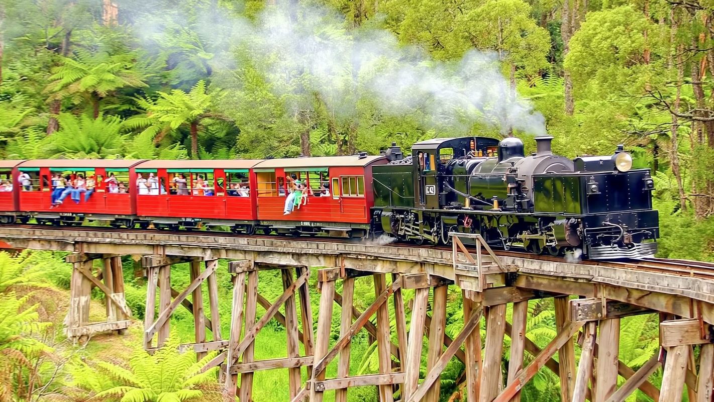 墨爾本普芬比利蒸汽小火車+企鵝島一日遊【中文司導/天天出發】