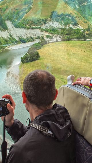 Classic sightseeing train journey in North Island, New Zealand: Auckland - Hamilton - Wellington (one-way)