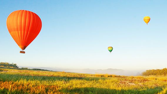mongolfiera a Brisbane con colazione, foto digitali e certificato di volo