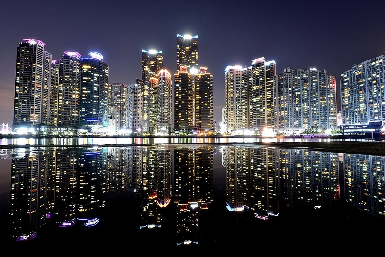 Busan Night Tour with Cruise & Fireworks Show