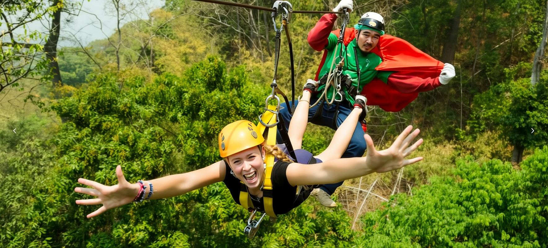 清邁Skyline Adventure 清邁叢林飛躍一日遊