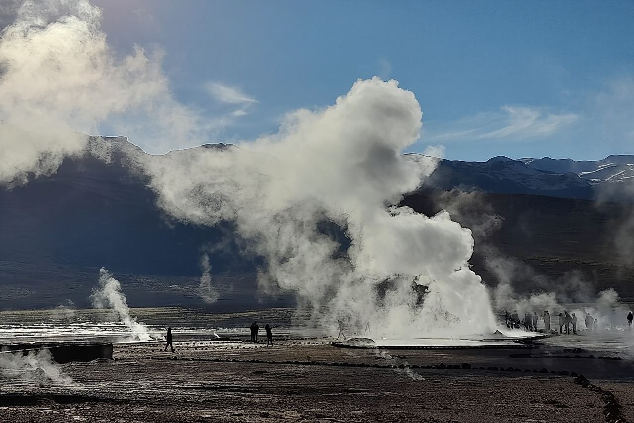 Excursion d'une journée complète au geyser del Tatio, au Vado Putana et à Machuca