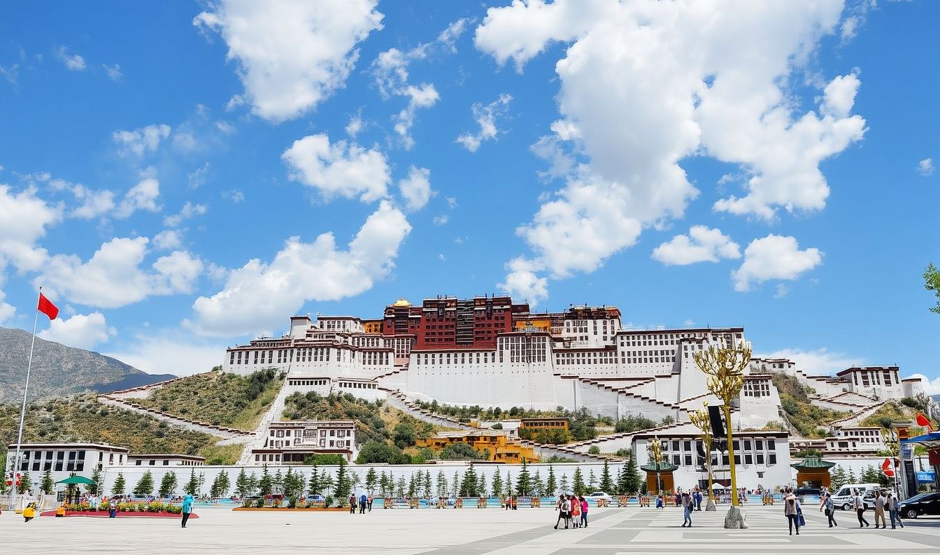 西藏色拉寺+羊卓雍錯+夏珠林寺+八廓街+布達拉宮定制/拼團@