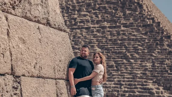 Mezza giornata alle Piramidi di Giza e alla Grande Sfinge con guida turistica privata