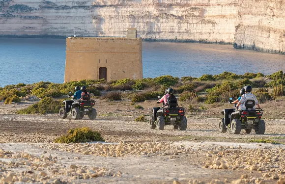 戈佐島四輪電單車日遊 - 全包 + 馬耳他藍湖