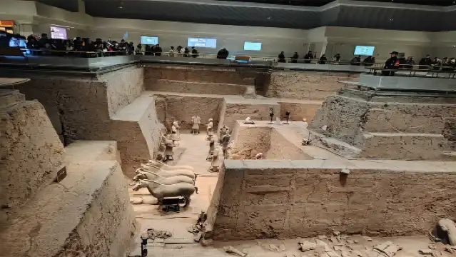 西安秦始皇帝陵博物院(兵馬俑)+華清宮+西安千古情一日遊