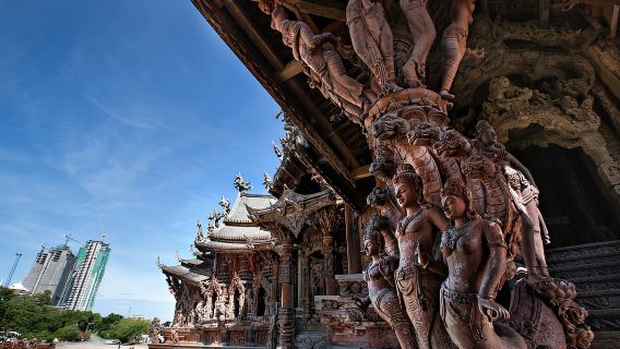 Billet d'entrée à prix réduit pour Pattaya : Le Sanctuaire de la Vérité