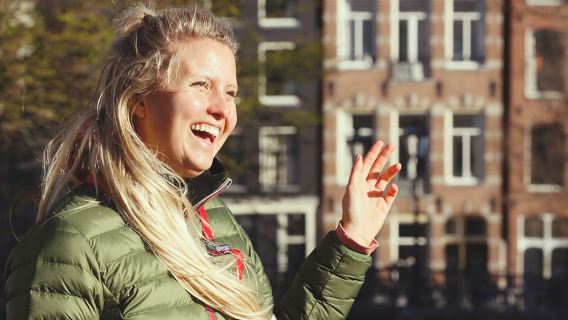 Amsterdam: Jordaan-Viertel-Tour mit deutschem Guide