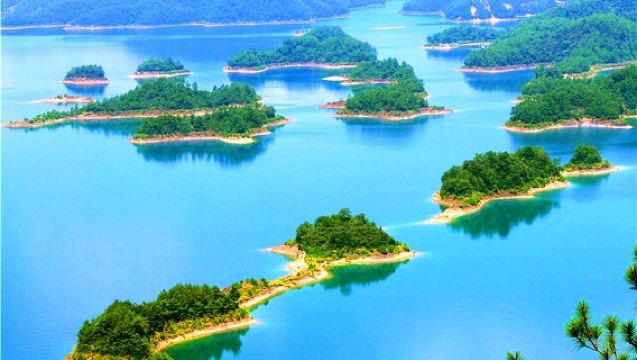 1-day tour to Qiandao Lake and Tianyu Mountain Observation Deck