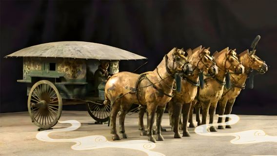 [Opcional para 8 personas] Museo del Mausoleo del Emperador Qin Shihuang + Museo de los Guerreros de Terracota y Caballos de Qin Shihuang + Jardín Lishan + Palacio Huaqing + excursión de un día