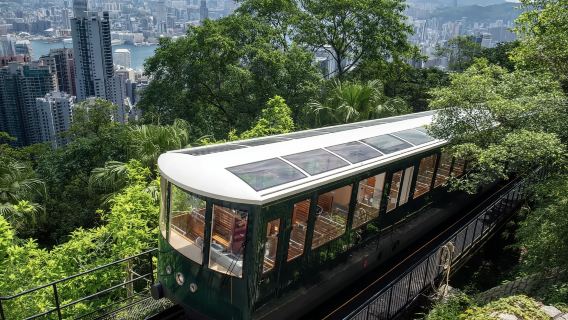 Funivia di Hong Kong per Victoria Peak + Sky Terrace 428 al Peak Tower