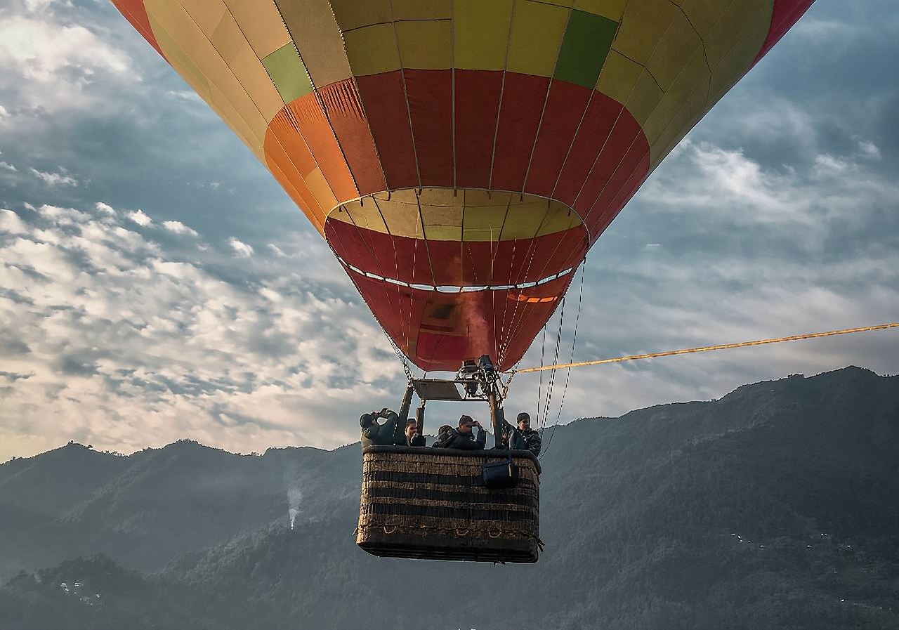 Pokhara  Hot Air Balloon Ride Over Annapurna & Pokhara Valley