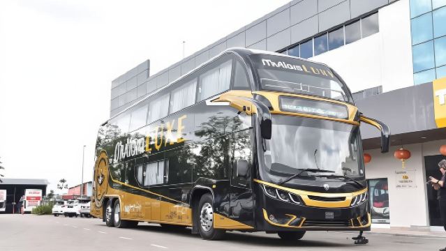 Billetes de autobús de Singapur a Kuala Lumpur y de Kuala Lumpur a Singapur, autobús de lujo de dos pisos Mutiara LUXE, billetes de autobús entre Singapur y Malasia