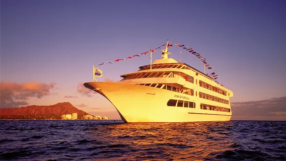 Hawaii Honolulu Star Dinner Cruise [Pick-up + Multiple Option Dinner Optional]