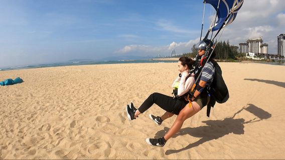 海南三亞海棠灣塔赫跳傘 【10000英尺直升機跳傘+高清攝像+直升機觀光+送影片剪輯】