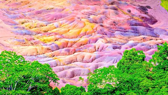 Depart from Port Louis - one-day tour to Caves de Lu crater, Grand Pond and Black River Gorges National Park